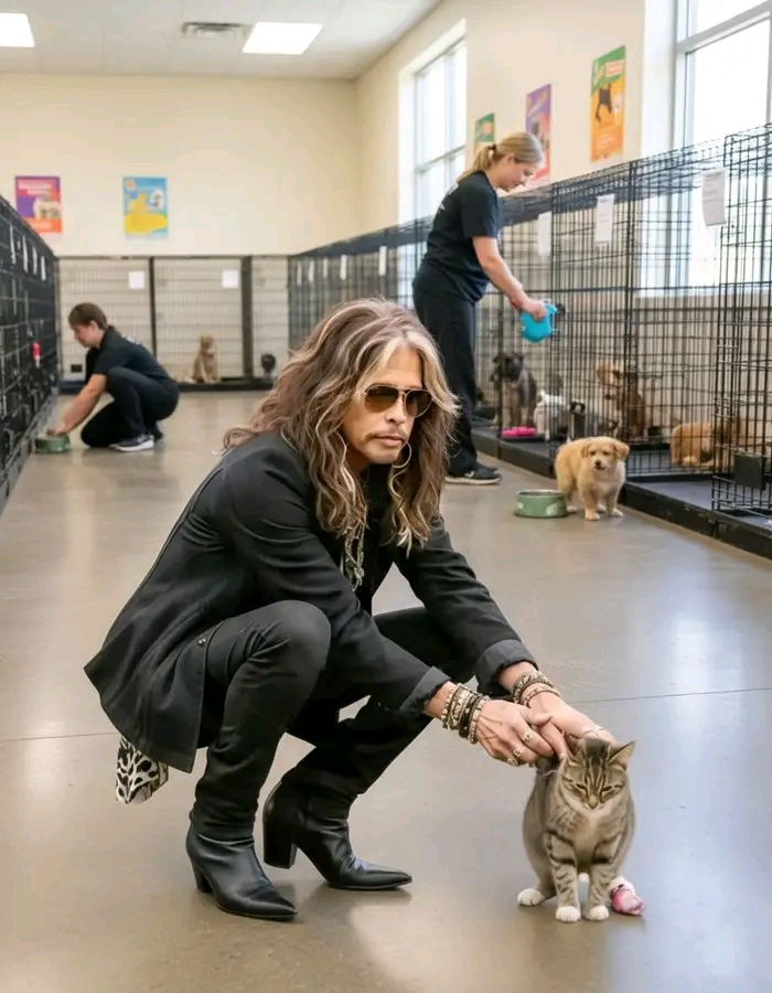 BREAKING: Steven Tyler Launches $1 Million Pet Rescue Sanctuary