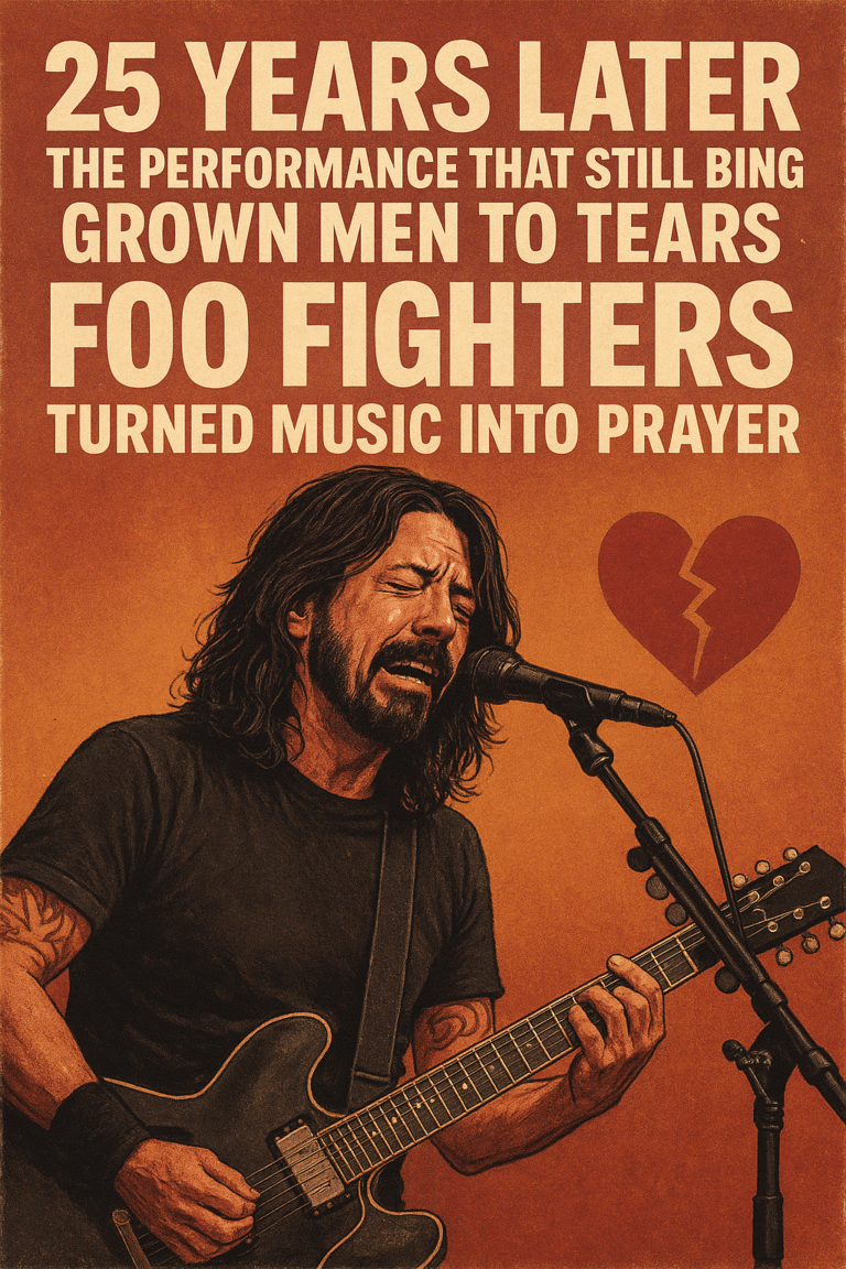 25 Years Later, The Performance That Still Brings Grown Men to Tears — Foo Fighters Turned Music Into Prayer
