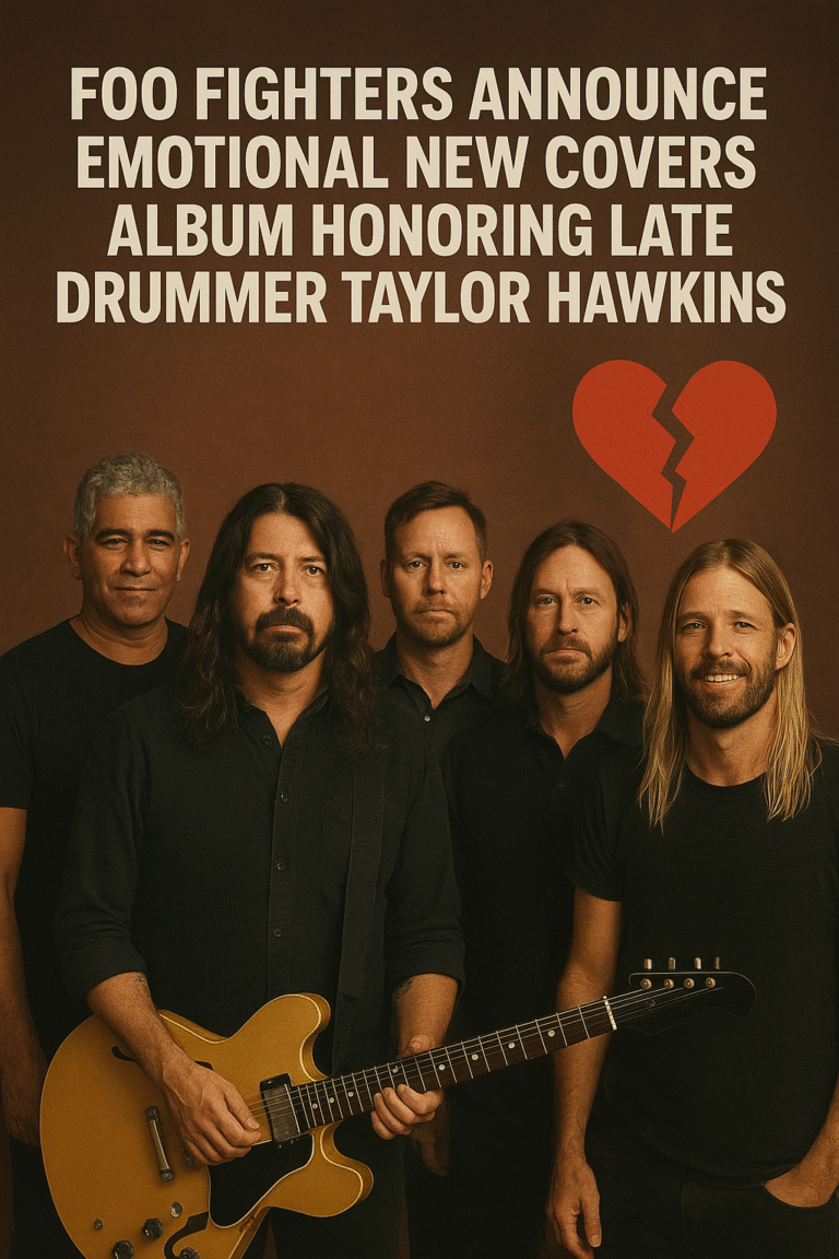 Foo Fighters Announce Emotional New Covers Album Honoring Late Drummer Taylor Hawkins