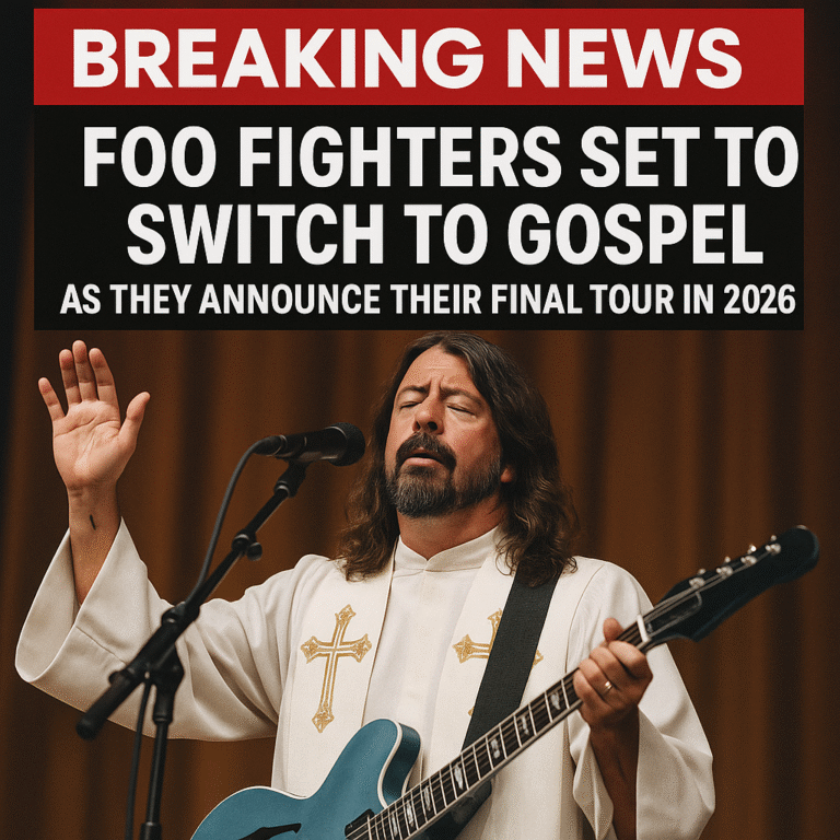 BREAKING NEWS: Foo Fighters Set to Switch to Gospel as They Announce Their Final Tour in 2026